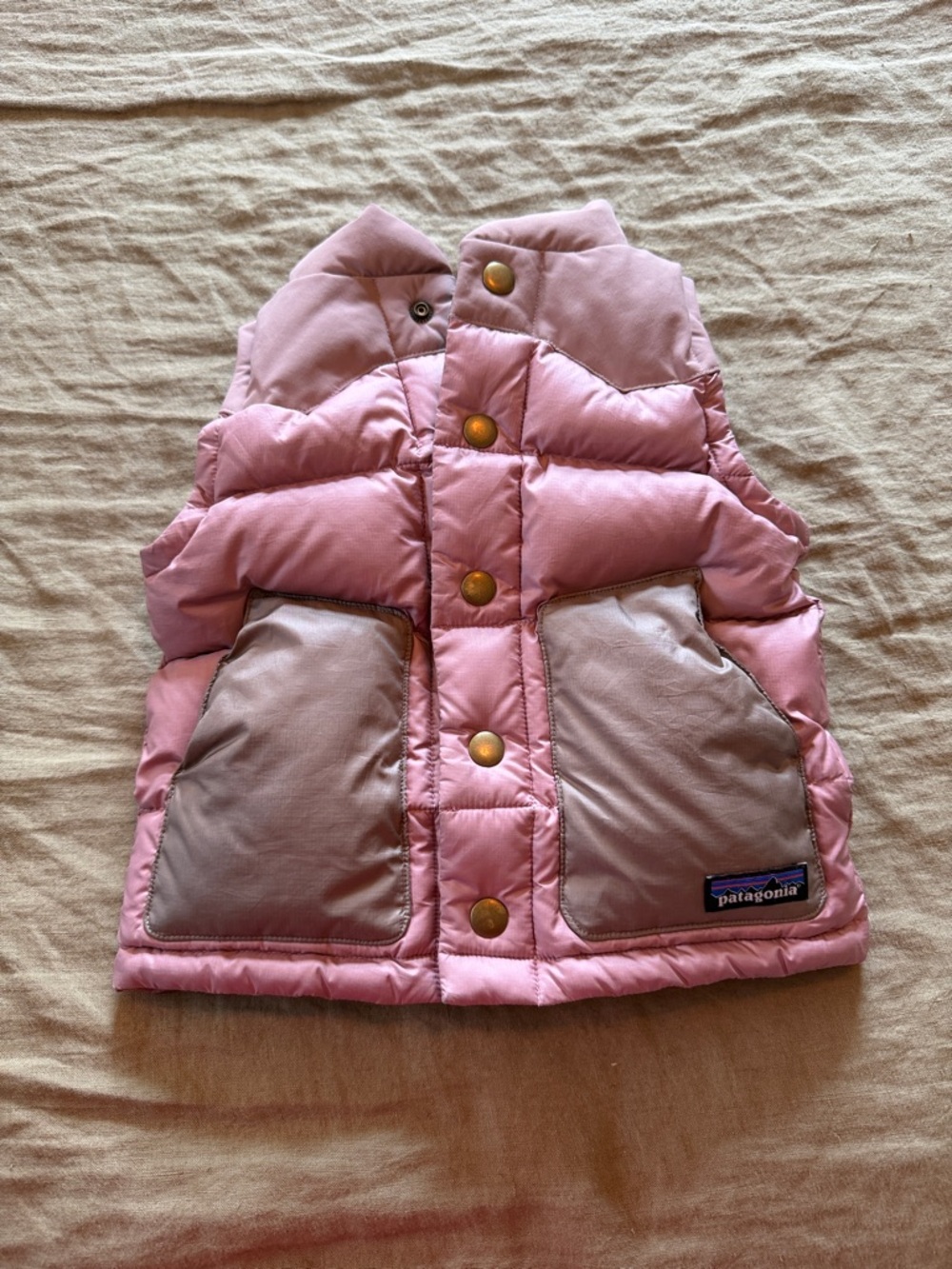 Patagonia Girls Toddler Vest Sz 2T